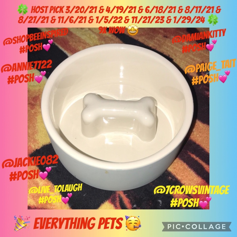 Magisso medium blue slow feed bowl 💕